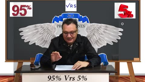 El 95% Vrs 5 % (Santa Iglesia Católica)