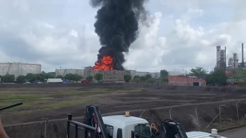 Se registró incendio en tanque de la Refinería de Barrancabermeja, Santander