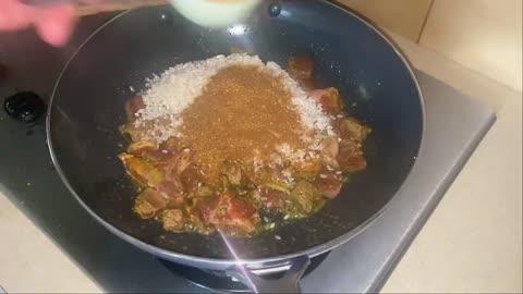 Curried Rice with Organic Lamb