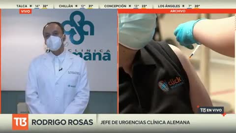 Jefe de Urgencias - Chile. Infectados con Omicron son personas VACUNADAS.