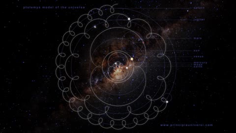 Ptolemée et le pattern universel des planètes. La fleur de vie !
