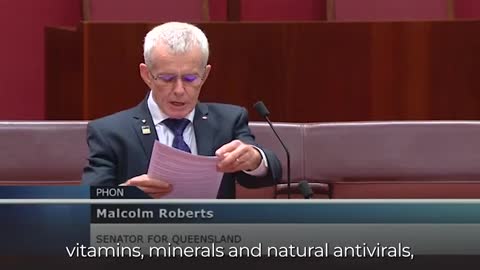 Senator Malcolm Roberts Warns Those Behind COVID Genocide