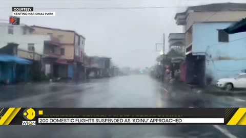 Typhoon Koinu leaves behind a trail of destruction in Taiwan