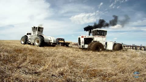 Big Bud Tractors Rolling Coal and Playing in the Mud
