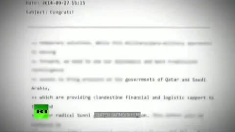 Assange says the email shown in this video is the most significant in his whole collection.