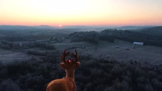 Rudolph Rides Drone