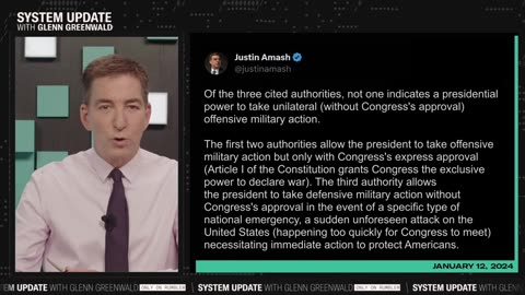 Glenn Greenwald - Biden Shreds the Constitution and Goes to War in Yemen