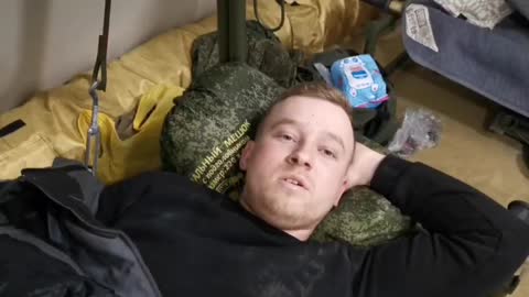 The Russian military saved the life of a Ukrainian soldier who was shot by his own men