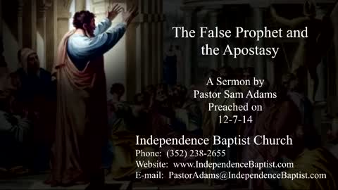The False Prophet and the Apostasy