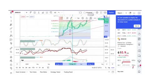 Basics to Investing - Binance Coin BNB - Stock Charts #003