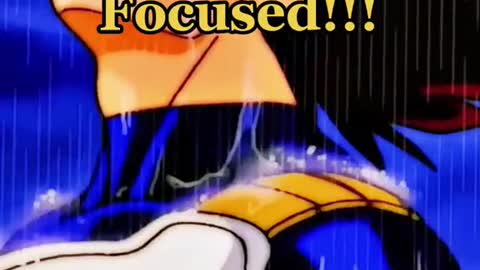 Dragon Ball Z Super Saiyan God Vegeta Reminder - Stay focused!!