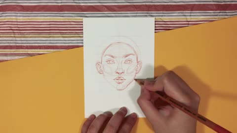 HOW TO DRAW FACE, EYES AND NOSE - EASY STEP BY STEP TUTORIAL!!!