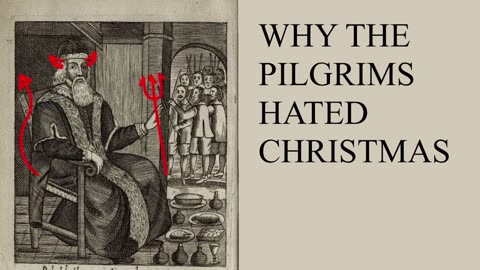 CHRISTMAS WAS CANCELLED BY THE PILGRIMS