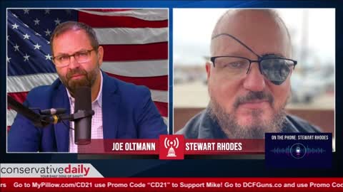 Joe Oltmann interviews Stewart Rhodes from jail 9/26/22