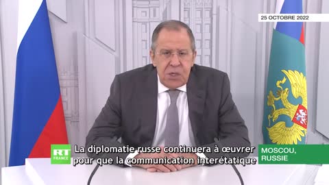 Sergueï Lavrov estime que les tentatives de «Washington et de ses satellites»....