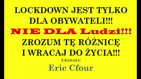 Lockdown jest tylko dla obywateli - nie dla ludzi.Nie graj w te GRE.