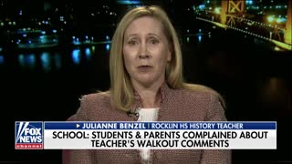 California teacher feels she was 'targeted' when placed on leave for questioning student walkouts