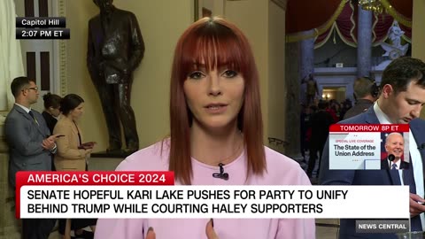 Hear what Senate hopeful Kari Lake said about Nikki Haley