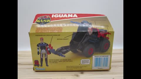 Vintage 80s M.A.S.K. Iguana ATV Venom by Kenner Mask Toy Review