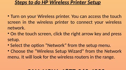 How to Do HP Wireless Printer Setup?