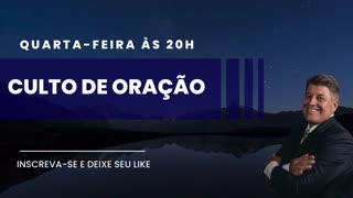 CULTO DE ORAÇÃO 01/11/2023