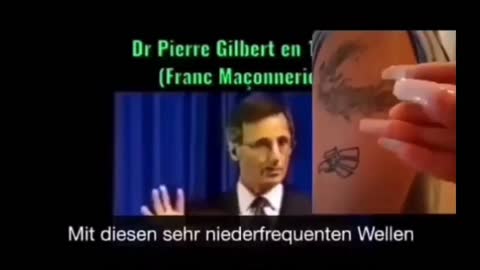 Dr. Pierre Gilbert 1995, französische Freimaurerei! Die Menschen werden mit Impfungen