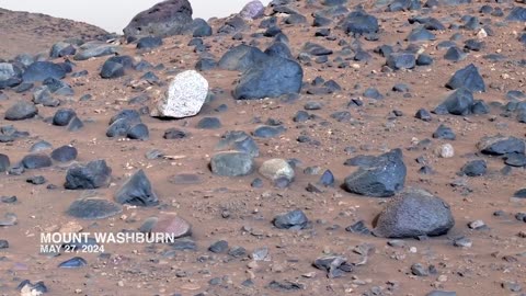 NASA's Perseverance rover captures oddball rock on Mars