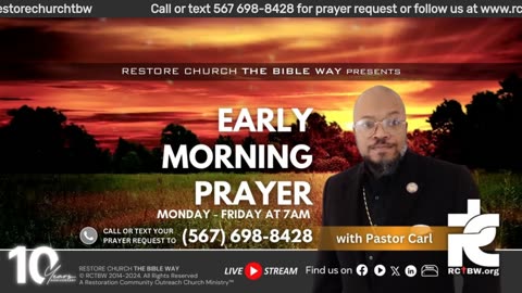 Early Morning Prayer 07/03/24