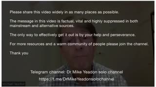 DR MIKE YEADON – EXPERT TESTIMONY TO UK PARLIAMENT