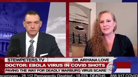 🟥 Dr. Ariyana Love: COVID-Impfungen enthalten Ebola & Marburg “Viren” ‼️