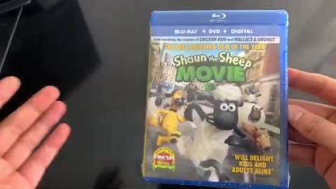 Shaun The Sheep Blu-Ray and DVD unboxing Digital Code giveaway.