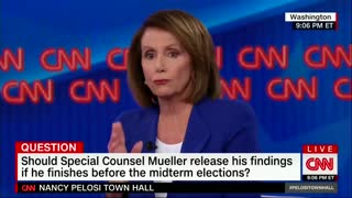 CNN Town Hall Questioner Asks Nancy Pelosi: Shouldn’t There Be Proof of Russia Collusion by Now