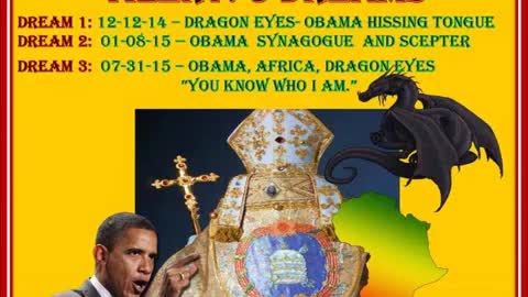 3 Visions Obama, The Synagogue & Scepter WOE Dragon Eyes