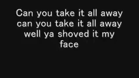 Puddle Of Mudd Blurry lyrics