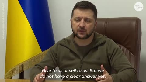 Zelenskyy asks NATO for help after one month of Russian invasion