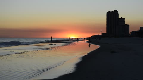 Sunset on the beach 11/3/20