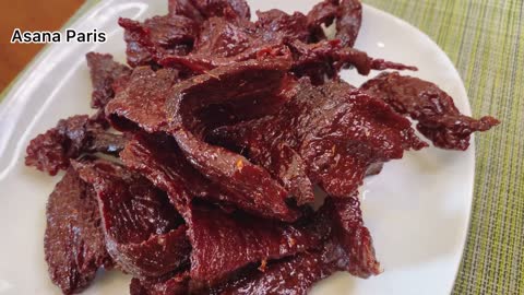 Beef Jerky Recipe_វិធីធ្វេីងៀតគេាឈ្ងុយឆ្ងាញ់