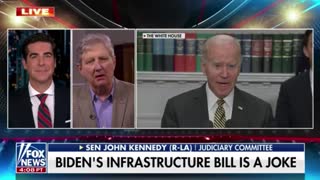 Sen John Kenndy: "If you want something screwed up, President Biden is your man."