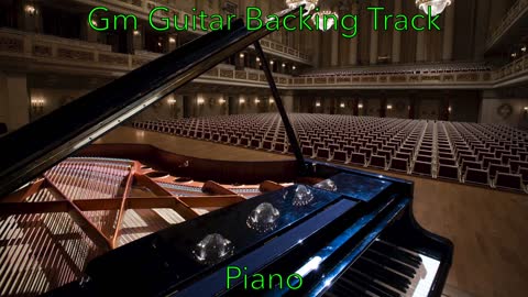 Gm Piano Guitar Backing Track