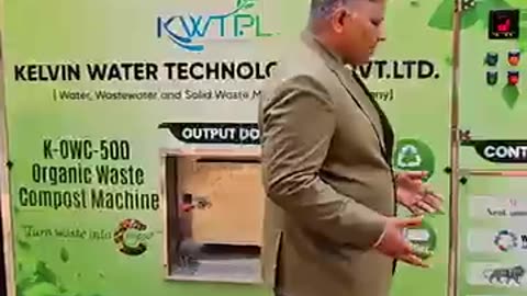 500 kg OWC Machine by Kelvin Water Technologies pvt. ltd.