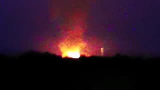 Colossal explosion near Oxford in the UK illuminated the night sky with a spectacular fireball