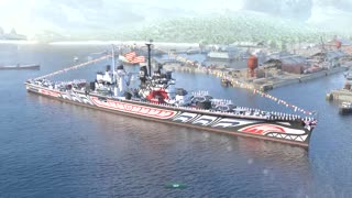 Next at the Dockyard "U.S. Tier VIII cruiser - VIII Anchorage"