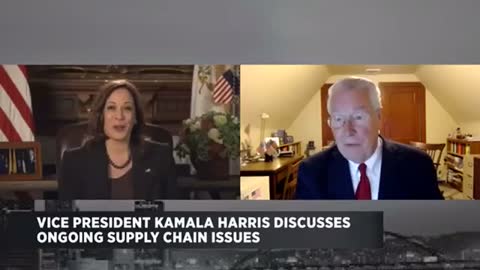 Kamala Harris: Santa Clause has his helpers working to move those products