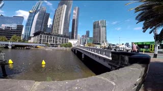 Exploring Melbourne - MCG to Saint Kilda Road - Flinders street station and down flinder street.