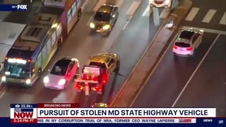 Breaking: Illegal immigrant leads police on high-speed chase in stolen DOT tow truck