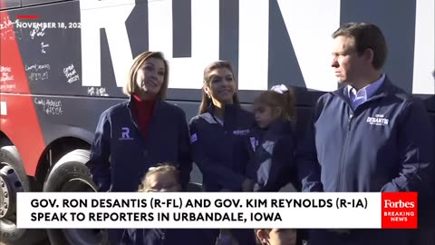 JUST IN- Iowa Gov. Kim Reynolds Defends DeSantis As 'The Candidate That I Know Can Win' In 2024