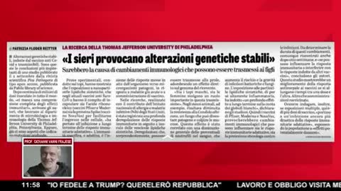 Il vaccino provoca modifiche al DNA ereditabili dai figli dei vaccinati