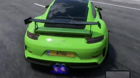 Driving the 2019 Porsche 911 GT3 RS in Forza Horizon 5