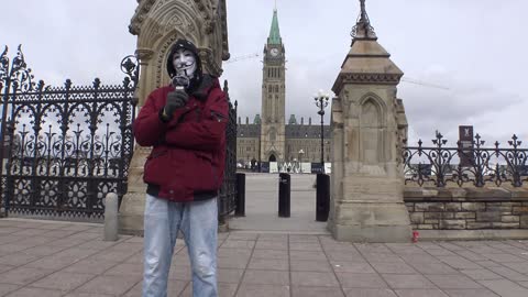 Interview with Anonymous @ Ottawa Freedom Rally - March 26, 2022