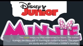 Watch Detailed Review: Bendon Publishing Minnie & Mickey Mouse Imagine Ink Mess Free Game Book...